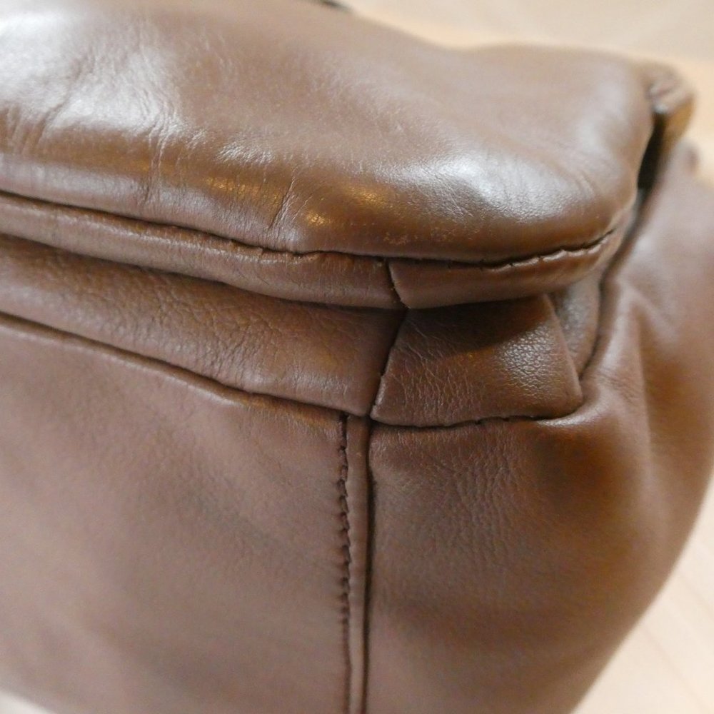 MARC JACOBS Goodbye Columbus Sylvie Top Handle Leather Satchel - Picture 6 of 16